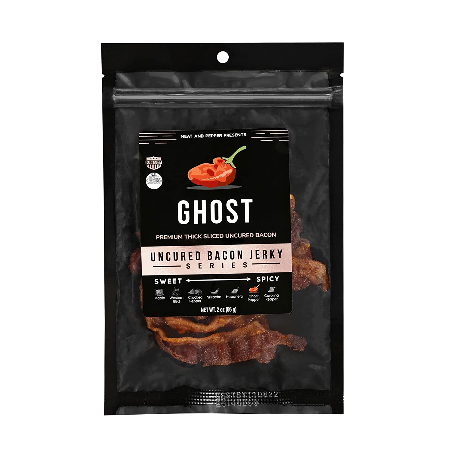 Ghost Pepper Bacon Jerky